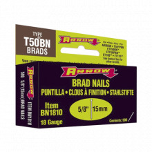 BN1810 ARROW Clavo de 5/8. Caja con 500 Clavos para ET225.