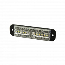 Ed3702rbc Ecco Luz Perimetral De 18 LEDS Colores Rojo Azul