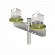 Eigslsedoble Epcom Industrial Lampara Doble De Obstruccion T