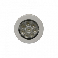 Ew0210 Ecco Mini Luz De Cortesia De 8 LEDs Circular Con Bise