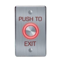 Ex06e0 Rosslare Security Products Boton De Salida Piezo-elec