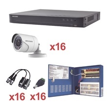 Kh1080p16bw Hikvision KIT TurboHD 1080p / DVR 16 Canales / 1