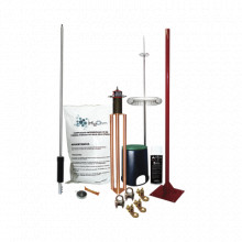 KITMASTERDIPOLO Total Ground Kit de Pararrayo Dipolo con Ele