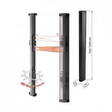 Pt050 Bunker Seguridad Carcasa Ultra Resistente 50cm De Alt