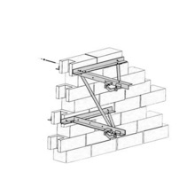 PWM Rohn Montaje de pared para mastiles de 2 7/8 a 5