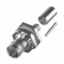 Rfb1717s Rf Industriesltd Conector BNC Hembra Para Chasis E