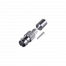 Rfb1724 Rf Industriesltd Conector BNC Hembra De Anillo Pleg