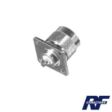 Rfn10411 Rf Industriesltd Conector N Macho Para Montaje En