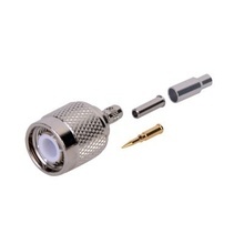 Rft12023 Rf Industriesltd Conector TNC Macho De Anillo Pleg