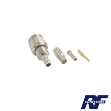 Rfu6003 Rf Industriesltd Conector Mini UHF Macho De Anillo