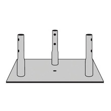 Rohn Bpc25g Placa Base Para Torre Seccion 25G. accesorios pa