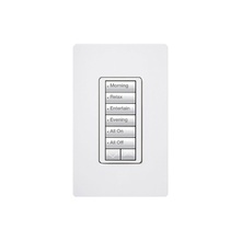 Rrdhn6brlwh Lutron Electronics Teclado Seetouch Hibrido 6 Bo