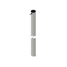 Slms3g Syscom Towers Seccion 1 De Mastil Ligero Telescopico