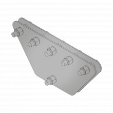 Sp202050g Syscom Towers Placas Igualadoras Con Tornilleria Y