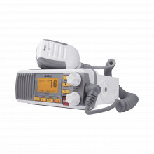 Um385 Uniden Radio Movil Marino VHF 25 W Color Blanco todo