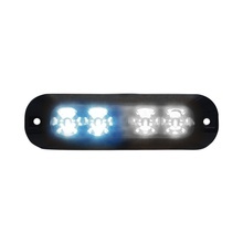 Xtp4bw Code 3 Luz Perimetral 4 LEDs Ultra Brillantes Color