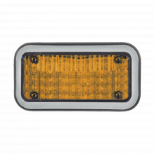 45bza Code 3 Luz Perimetral 3X7 Y LED Ambar Con Bisel claro