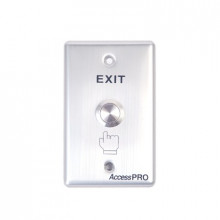 Apbsm Accesspro Boton De Cabeza Plana / Cumple IP65 botones