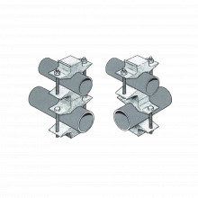 Clamp130 Sinclair Juego Sencillo En Aluminio De Abrazadera D