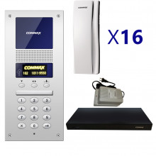 cmx2420005 COMMAX COMMAX AUDIOGATE16PAK - Paquete de Audiop
