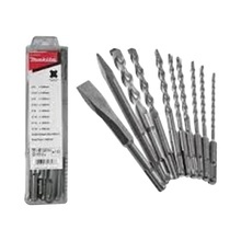 D45820 Makita Juego Con 10 Piezas De Brocas Y Cinceles SDS P