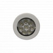Ew0210 Ecco Mini Luz De Cortesia De 8 LEDs Circular Con Bise