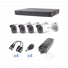 Kevtx8t4bw Epcom KIT TurboHD 1080p / DVR 4 Canales / 4 Camar