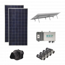 Kit2bdm600lv127 Epcom Kit Solar Para Interconexion De 1.1 KW