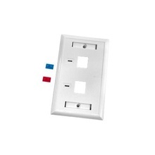 Lpfp22 Linkedpro Placa De Pared De 2 Puertos Keystone Con