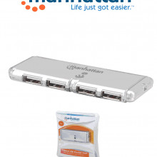 MAN1600006 MANHATTAN MANHATTAN 160599 - Hub USB de 4 Pu