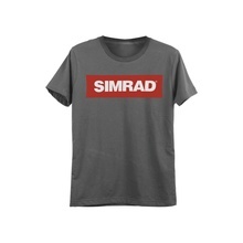 Plasimxl Simrad Playera Gris Talla Extra Grande Con Logo De