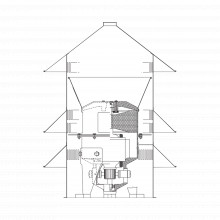 Pms Federal Signal Industrial Soporte De Montaje A Poste Par