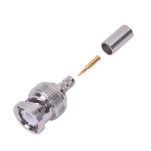 Rfb11062t Rf Industriesltd Conector BNC Macho De Anillo Ple