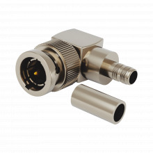 Rfb1710k Rf Industriesltd Conector BNC Macho En Angulo Rect