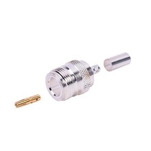Rfn1027 Rf Industriesltd Conector N Hembra De Anillo Plegab
