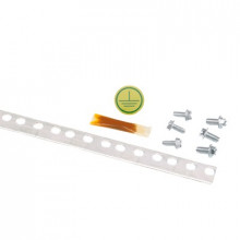 RGS1341Y Panduit Barra Vertical para Tierra Fisica de 2m de