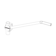 Sbralum1 Syscom Towers Brazo Galvanizado Para Luminaria 2 Di