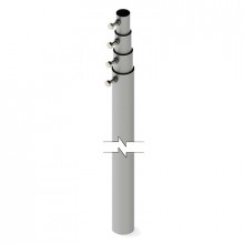 Slm12 Syscom Towers Mastil Telescopico De 12 M. Requiere Ac