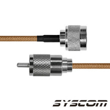 Sn142uhf60 Epcom Industrial Cable Coaxial RG-142/U De 60 Cm