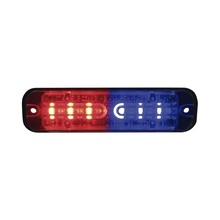 Ult6rb Code 3 Luz De Advertencia Rojo Azul SAE Clase I rojo-