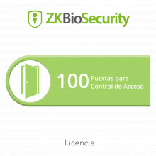 Zkbsac100 Zkteco Licencia Para ZKBiosecurity Permite Gestion