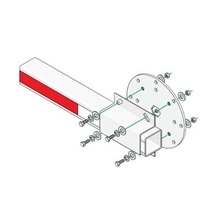 1601241 Dks Doorking Kit De Instalacion Para Brazos De Plast
