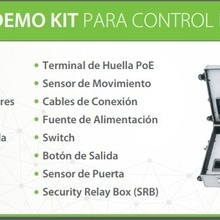 ZTA065007 Zkteco ZKTECO DEMOKIT - Maletin de Control de Acce