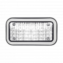 45bzcr Code 3 Luz Perimetral 3X7 Y LED Rojos Con Bisel clar