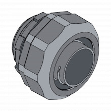 Anchlr12 Anclo Conector Recto Para Tubo Tipo Liquidtight De
