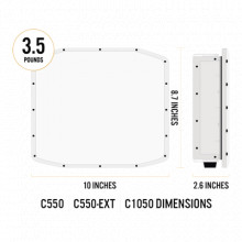 C1050 OPTEX radares perimetrales