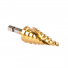 D40191 Makita Broca Escalonada Espiral De Hss-ti 4-32 Mm Zan