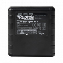ECO4LIGHT3GT Ruptela Localizador Vehicular 3G / Sensores de