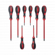 Epntk9 Epcom Powerline Juego De 8 Desarmadores Con Aislante