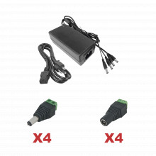 K2ps12dc4c Epcom Powerline Kit Con Fuente EPCOM Con Salida D